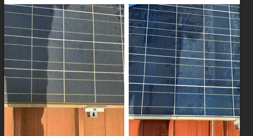 Solarpanel Reiningung mit dem SolarTrupp Roboter für die Gemeinde Hochdorf